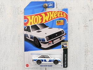 2023New! フォード エスコート ＲＳ２０００ FORD ESCORT RS2000 白■US版 HOT WHEELS ホットウィール