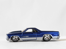 ▽1/64 LOOSE▽シボレー エルカミーノ '80 CHEVROLET EL CAMINO 青▽2023 HOT WHEELS ホットウィール_画像1