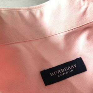 BURBERRY●ピンク●ホースロゴ刺オックスフォード B.D シャツ●バーバリーの画像6