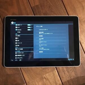 docomo dtab01 タブレット 5.66GB microSDカードスロット有