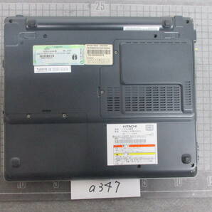 a347 HITACHI  システム装置 ＰＣ8ＮＬ5-ＸＦＭ230Ａ10 ＨＤＤレス ノートPC の画像9