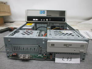 L33 NEC Mate J ML-D （ＭＪ33ＬＬ-Ｄ）ＨＤＤレス　縦　横置き兼用　デスクトップPC