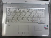 Ｊ814　　　　　NEC LaVie LL750/L ＨＤＤレス　　ノートPC　_画像6