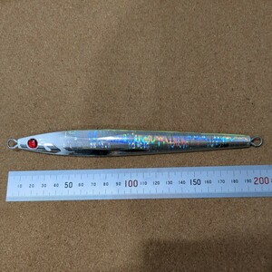  C-5284 ※注意あり TSURUGIYA ツルギヤ 剣屋　一徹 JIG 200 ITTETSU JIG 200　実測200g 青物 オフショア 船 ジギングに その他同梱可！ 