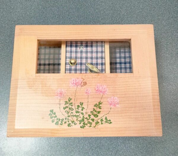木製　日本製　ジュエリーボックス
