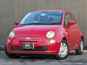 ★popularレッドカラー！Fiat　500C【1.2pop】前後ドラレコ！プッシュstart！Smart key！ＥＴＣ！盗難防止！ＣＤ再生！★