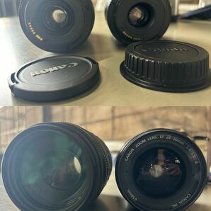 Canon キャノン EOS Kiss Lite 一眼レフフィルムカメラ EF 28-90mm 1:4-5.5/EF 90-300mm 1:4.5-5.6 レンズ 2点セットの画像5