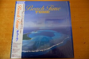 O3-160＜帯付LP/プロモ/美盤＞チューブ / BEACH TIME