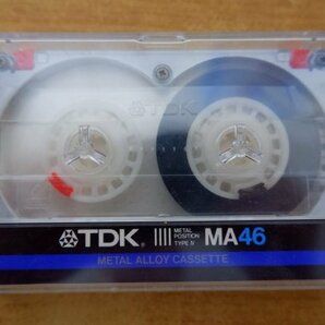 ふ3-049＜カセットテープ/METAL/使用済＞TDK MA46の画像1