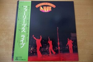 V3-071＜帯付LP/美品＞フォーリーブス / ライブ