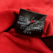 【送料無料】1円スタート ヒステリックグラマー ヒスガール バックプリント ポロシャツ メンズS レディースM_画像9