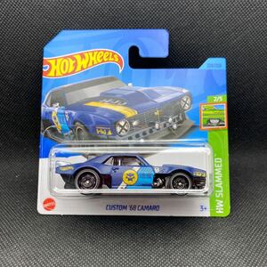 日本未発売☆ホットウィール☆Custom ‘68 CAMARO HW Hot Wheels カスタムカマロ　海外ショートカード 