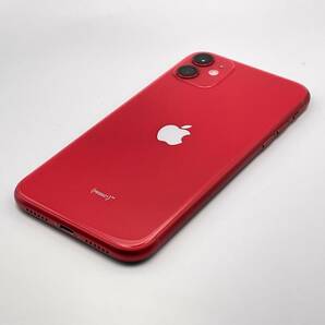 中古 ジャンク品扱い 画面割れ Apple アップル iPhone 11 256GB （PRODUCT)RED SIMロック解除済み SIMフリー 1円 から 売り切りの画像2