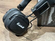 マーシャル Marshall ワイヤレスヘッドホン ブラック MAJOR III BLUETOOTH BK 中古品_画像4