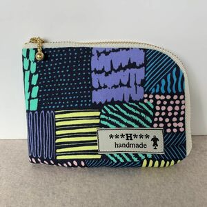 【小銭入れ】【財布】【L字型ポーチ】【小物入れ】【コインケース】【アクセサリーケース】【男女兼用】