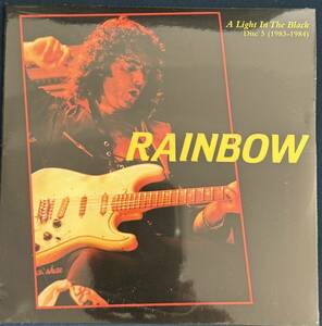 【未開封】 Ritchie Blackmore's Rainbow /A Light In The Black Disc5 紙ジャケット Ritchie Blackmore