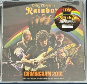 [CD] Rainbow / BIRMINGHAM 2016 Rainbow the first times number ring sticker attaching Ritchie Blackmore