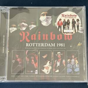 [ unopened ] Rainbow ROTTERDAM 1981 Rainbow the first times number ring sticker attaching Ritchie Blackmore