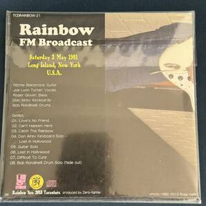 【未開封】 RAINBOW /FM Broadcast GENUINE DISC Ritchie Blackmore の画像2