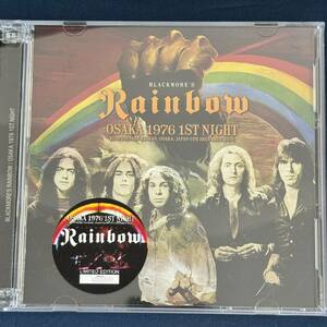 [CD] Rainbow / OSAKA 1976 1ST NIGHT Rainbow the first times number ring sticker attaching Ritchie Blackmore