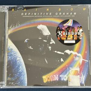 [CD] Rainbow / DEFINITIVE GRAHAM 1980 Rainbow the first times number ring sticker attaching Ritchie Blackmore