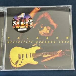 [CD] Rainbow /DEFINITIVE BUDOKAN 1980 Rainbow the first times number ring sticker attaching Ritchie Blackmore