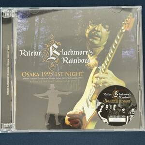 [CD] Rainbow /OSAKA 1995 1ST NIGHT Rainbow the first times number ring sticker attaching Ritchie Blackmore