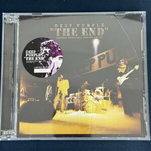 【CD】 DEEP PURPLE /THE END 1973 初回ナンバリングステッカー付 Ritchie Blackmore Ian Gillan ROCK