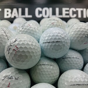 No.60【ロストボール・Titleist・タイトリスト・Pro V1x・マジック・ロゴ無し・ABランク・90球】