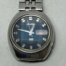 か044 動作品 SEIKO 5 ACTUS SS 6106-7590 自動巻き セイコー ファイブアクタス_画像2