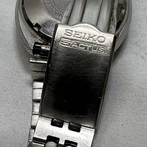 か044 動作品 SEIKO 5 ACTUS SS 6106-7590 自動巻き セイコー ファイブアクタスの画像9