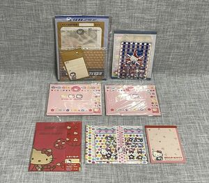 ハローキティ　レターセット・メモなど7個(重複有り)　中古品