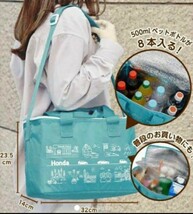 HONDA cars ホンダ 保冷バッグ bag 保冷 バッグ クーラーバッグ バック グッズ コレクション ロゴ 飾り 非売品 ノベルティ 車 バイク ②_画像9