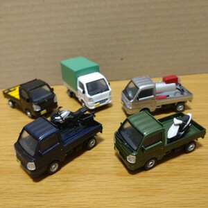 SUZUKI carry スズキ キャリー コレクション 軽トラ ガチャ ミニカー ガチャ 置物 飾り 仕事 職業 tc minicar truck car collection toy
