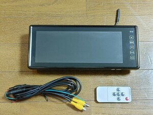  back monitor rear view monitor remote control attaching 