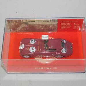 ★1円～ ミニチャンプス 1/43 アルファロメオ 8C 2900 B ル・マン 1938 #19 レッド ミニカー Alfa Romeo Le Mans MINICHAMPS の画像7