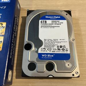 Western Digital Blue WD60EFRX 6TB 内蔵ハードドライブ 使用時間43,153H　(10)