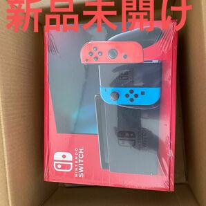 Nintendo Switch本体 ネオンブルー・ネオンレッド(新パッケージモデル)(新品)