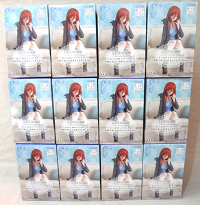 【未開封品/まとめ/ポスター付】五等分の花嫁 ぬーどるストッパーフィギュア 中野三玖 くつろぎルームウェア ver. フィギュア 12個セット