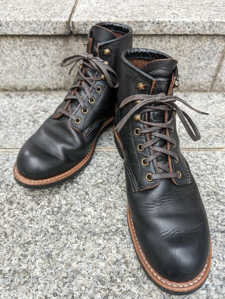 レッドウィング　REDWING　ブラックスミス　ブラックプレーリー　茶芯　3345　US7D ブーツ