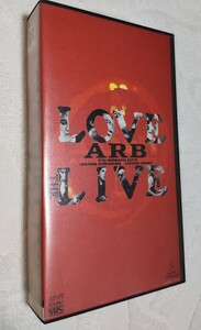 VHS video ARB / Love The Live Rav live Rav Live Band Score stone .. the best Rav The live 