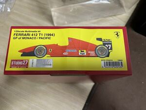 スタジオ27 製1/20 フェラーリ412T1 モナコGP/パシフィックGP #27 J.アレジ/#28 G.ベルガー