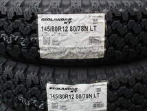 ヨコハマ　ジオランダー　KT　145/80R12 80/78N　4本SET　送料込み￥18,800_画像2