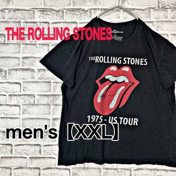 【G700】THE ROLLING STONES 半袖Tシャツ【XXL】ブラック