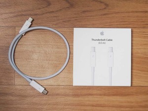Apple純正 Thunderbolt Cable 0.5m 未使用品