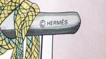 HERMES エルメス　大判スカーフ　カレ90　 D79_画像9