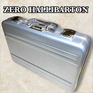 ZERO HALLIBURTON アタッシュケース　クリアハンドル　 ゼロハリバートン ビジネスバッグ アルミ ダイヤルロック 