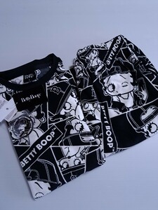 新品 未使用 Betty　L　半袖Tシャツ ハーフパンツ　ルームウェア　パイル　メンズ ルームウェア パジャマ 送料無料 即決 　Aら　