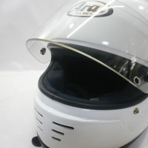 ◇ARAI アライ GP-2K 4輪レース用ヘルメット 白色 フルフェイス 59-60cm Lサイズ JAF公認 SFL構造 箱・取説付きの画像8