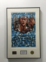 DEATH NYC 額付き 世界限定100枚 アートポスター SLAM DUNK 井上雄彦 桜木 花道 エルメス HERMES 現代アート_画像1